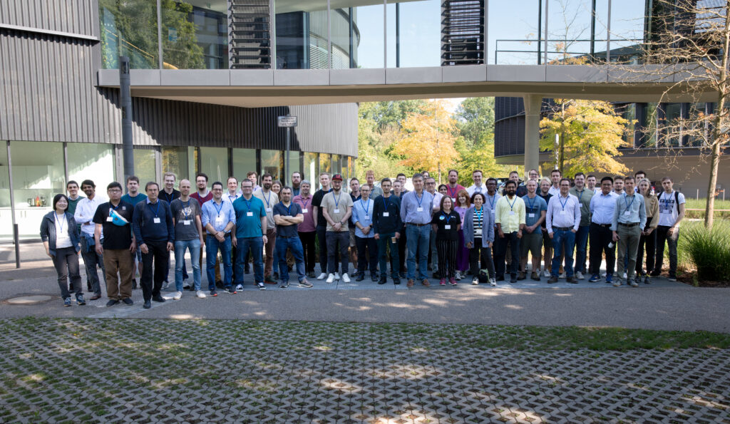 Group photo of the 8th EIROforum School on Instrumentation at ESO / EUROfusion in Garching. Credit: ESO